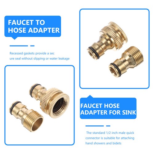 Faucet Hose Adapter for Sink Portable Washer Kitchen Washing Machine Attachment - Picture 5 of 10