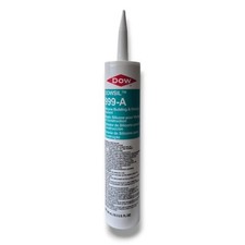 Dowsil 999-A Clear Silicone Building  Glazing Sealant 1 Tubes 10.3US oz/305ml