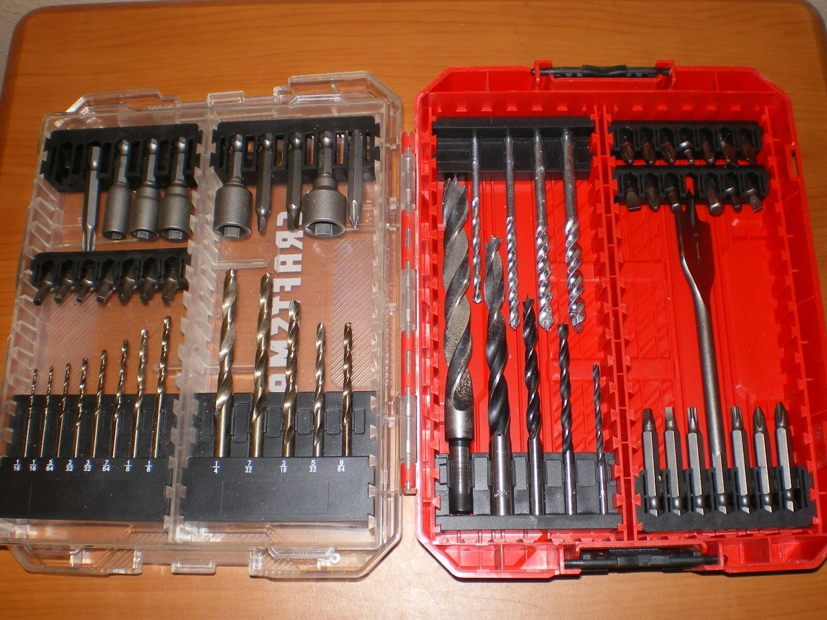 CRAFTSMAN Ultimate Drill Bit Screwdriver Set w Case 58 Pc Display Model CLEAN