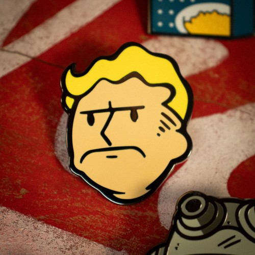 Fallout Mystery Pin Badges CDU Box Containing x12 Blind Boxes of Pins - Picture 19 of 24