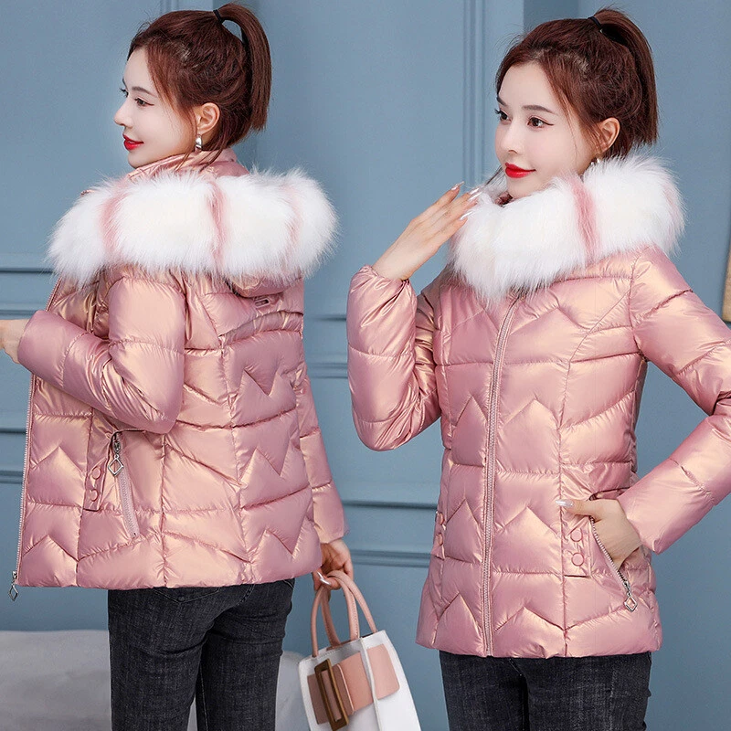 Shiny fur deals coat