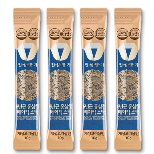 Korean Red Ginseng Stick 100pcs | 6-Year-Old Extract | Jinsam Myeongga Basic 1kg - Picture 3 of 5