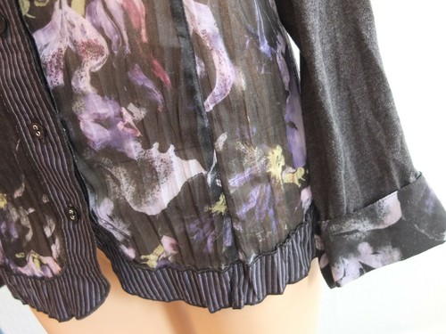 Bonita Séduisant Chemisier Gr. 42 XL Top Transparent - Bild 3 von 7