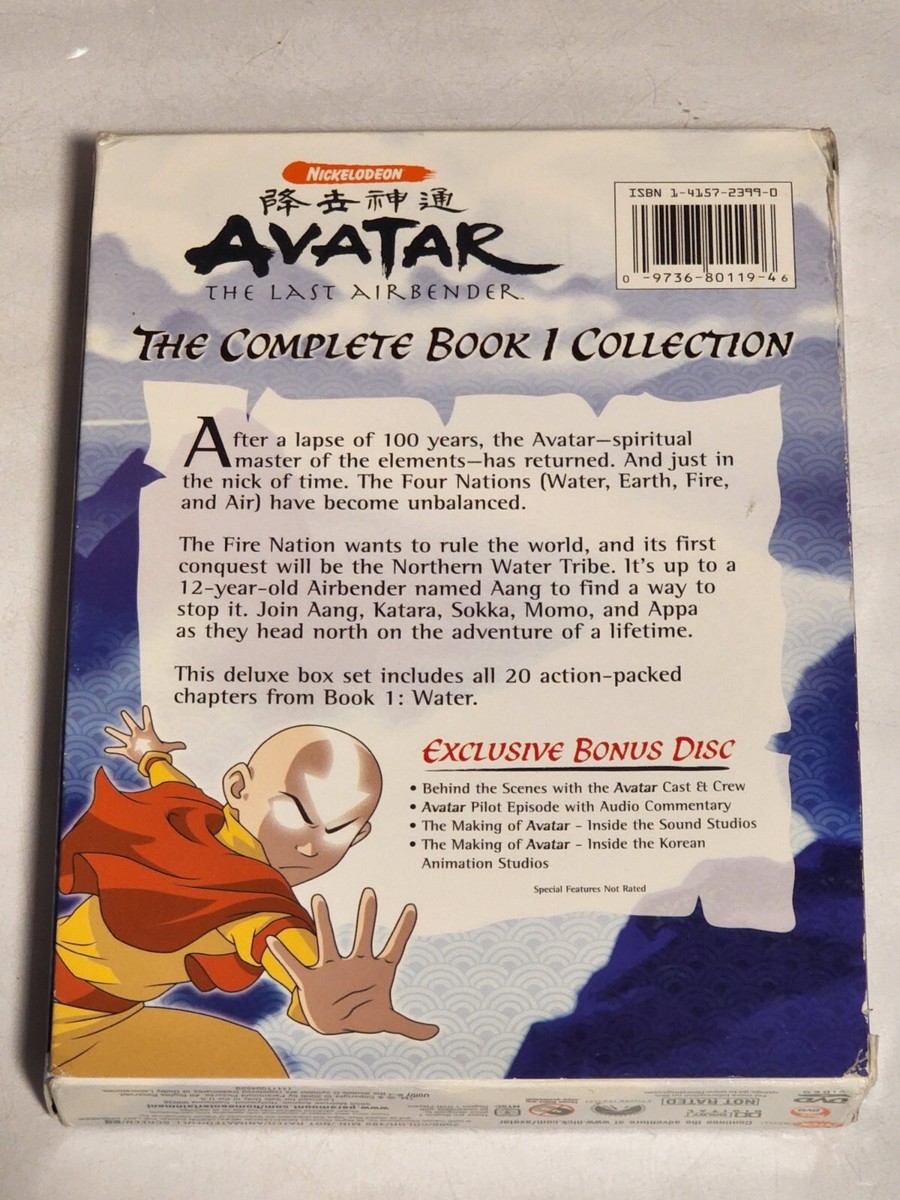 Avatar: The Last Airbender - Book 1: Water - The Complete 