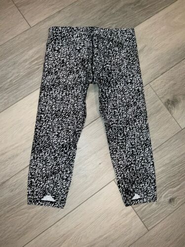 Leggings donna Calvin Klein Performance Capri Activewear nuovi con etichette bianco e nero med - Foto 3 di 15