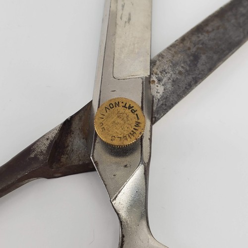 Vintage Rare Scissors Positive Tension by Thomas Co. Tailor Shears - Picture 3 of 10