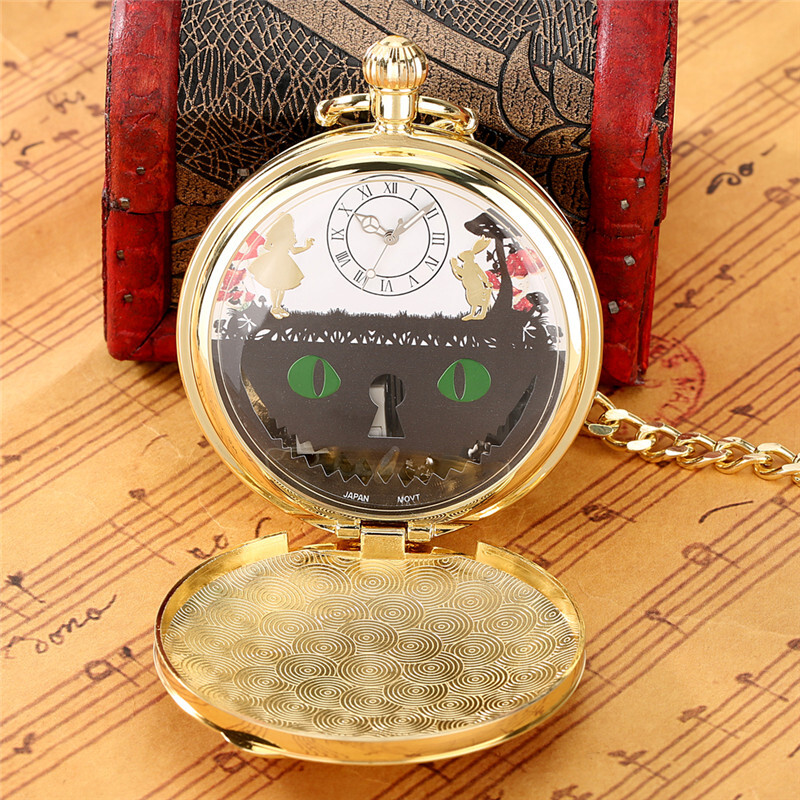 Retro Unique Rabbit Quartz Pocket Watch with Song Musical Watches ...