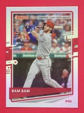 2020 Donruss Bryce Harper 356/500 Career Stat Line Variations #193 Phillies