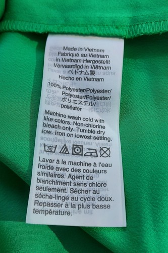 J. Rundhalsausschnitt grün ärmellos Tank Bluse Top Größe Small NEU Neu mit Etikett Rüschenbesatz - Bild 11 von 11