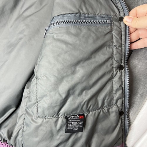 Vintage Columbia Sportswear Jacket Small Purple Thinsulate Puffy Jacket 1980s - Picture 8 of 12
