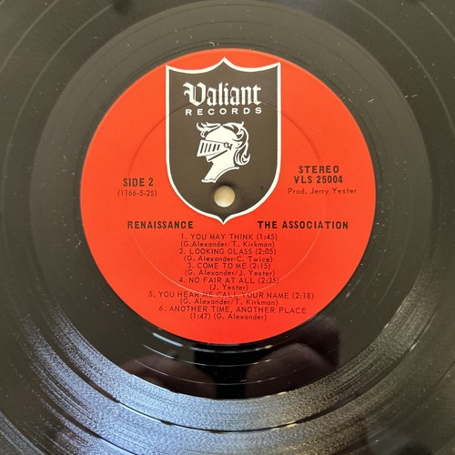 THE ASSOCIATION - RENAISSANCE - WS1704 STEREO LP ALBUM RECORD VINYL - WB EX\VG+ - Picture 5 of 11