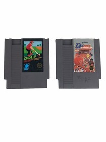 Golf & Double Dribble NES Game