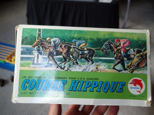 Horse Racing (Shinsei Japan 1977) Vintage horse racing game, tested *works* - Picture 3 of 9