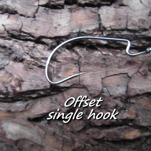 4 x SKIRTED Clatterbait Fishing Lures Savage Pike Perch Trout Chub Bait Gear - Picture 11 of 17