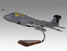 Grumman EA-6B Prowler US Navy Desk Wood Airplane New Model Small Scale 1/72