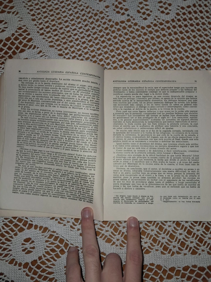 Antología literaria española contemporánea F. Lázaro Carreter - Imagen 4 de 4