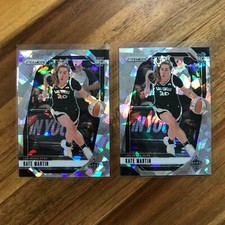 2 - 2024 Panini Prizm WNBA Prizms Ice #126 Kate Martin