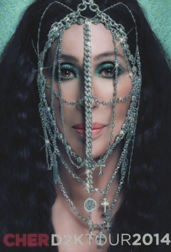Folleto del programa de conciertos de la gira Dress to Kill 2014 de Cher/excelente - Imagen 1 de 6