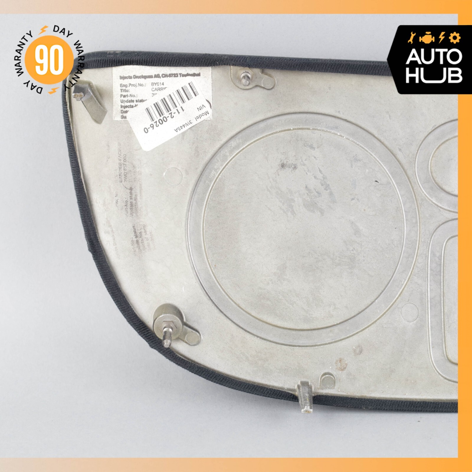 03-13 Bentley Continental GTC GT Right Dashboard Dash Trim Bezel Wood OEM 52k