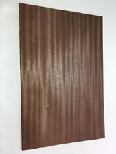 Sapele Ribbon Raw Wood Veneer Sheets 11 x 16.75 inches Lot 763