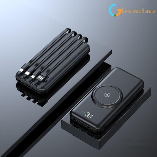 9000000mAh Portable Power Bank Wireless Charger Fast Charging Magnetic Charger - Picture 5 of 21