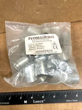 New Lot of 25 Ferrules Direct Uninsulated Wire Ferrules N2400034 Size 240.00mm2