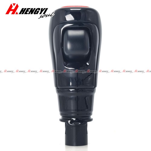 AUTO Black Red Leather Gear Shift Knob Stick Lever For Honda Civic 2022-2024 - Picture 4 of 11