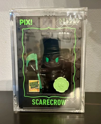 Thrilljoy Block Party Batman GLOW Scarecrow Ultra Chase LE 24 PIX!