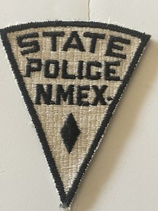 State Police New Mexico Patch Vintage Police Obsolete Law Enforcement
