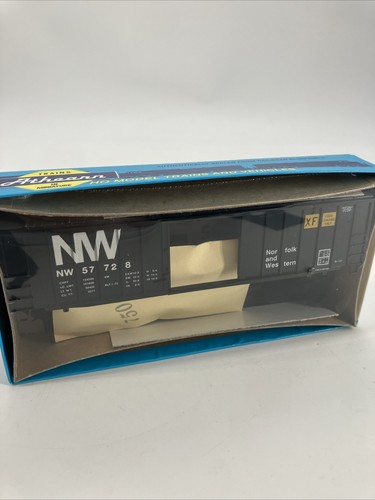 Athearn 298-1 HO Norfolk Western NW 57728 Large Door Box Train Car