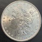 1884 O Morgan Silver Dollar - Bright Uncirculated Cartwheel Luster