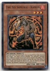 The Six Samurai - Kamon #RYMP-EN089 Ra Yellow Mega Pack Ultra Rare