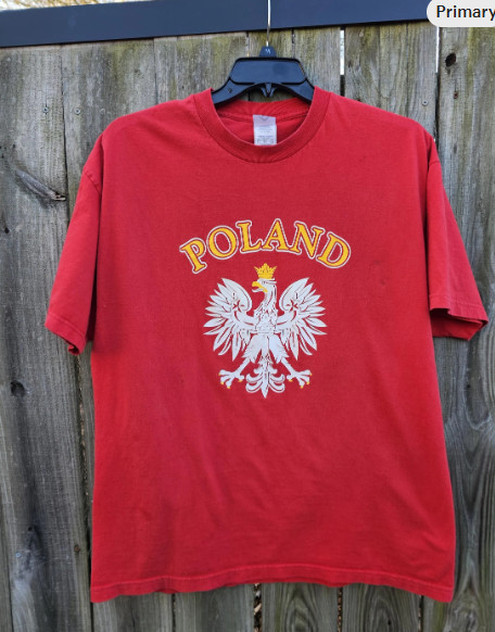 XL Alstyle Poland tshirt alstyle country pride heritage Olympics