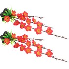  2 Pcs Blüten Deko Blumen Restaurantversorgung Schüsseldekoration