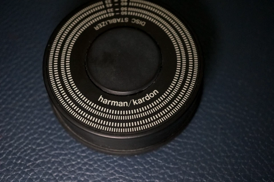 Abrazadera de disco Harman Kardon / Estabilizador de disco / T40 T45 T50 T55 T60 T65 Tocadiscos Foto 2 de 3