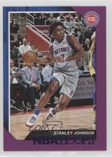 2018-19 Panini NBA Hoops Purple Stanley Johnson #154 y0i