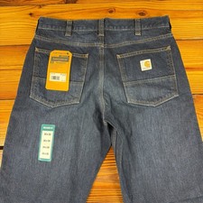 Carhartt NEW Mens Relaxed Fit 5 Pocket Jeans 34x34 BD5119-M NWT