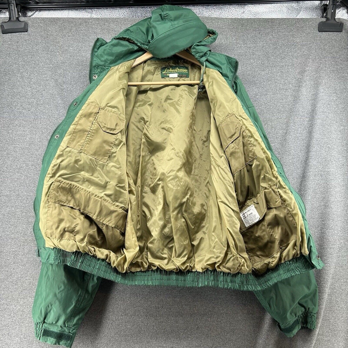 Lakestream by Hodgman Wading Jacket Men's Large Green