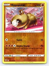 Hippopotas 093/189 Common Darkness Ablaze Pokemon Reverse Holo Lightly Played