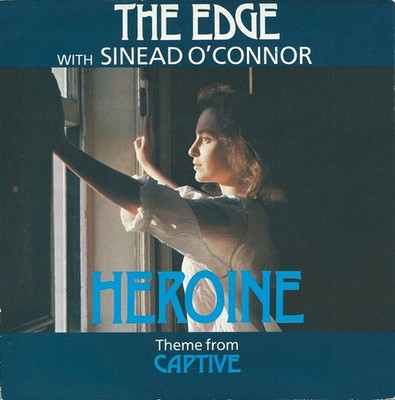 Edge - Heroine Theme From Captive - Used Vinyl Record 7 - F1085z