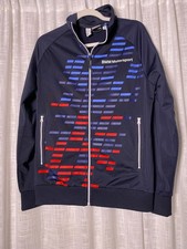 Puma BMW Collab Medium Motorsport M3 Track Jacket Mens Navy Blue Full Zip