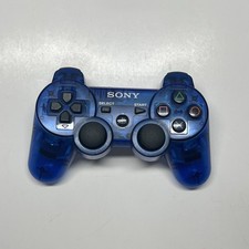 OEM PS3 Controller DualShock 3 Cosmic Blue Clear/Transparent