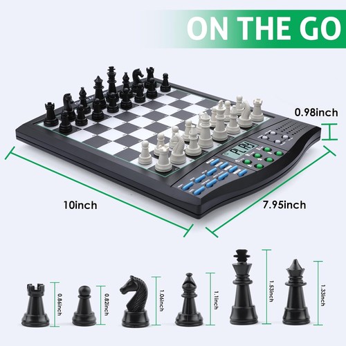 Talking Chess Academy Electronic Chess Board, Smart Chess Board with Voice - Picture 3 of 9