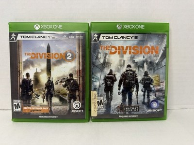 THE DIVISION 1 & 2 Combo XBOX ONE  Mint Tested Working