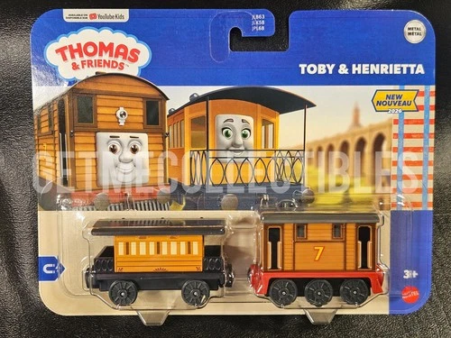 THOMAS AND FRIENDS DIECAST TOBY AND HENRIETTA 2 PACK JLB72 2026 METAL SAVE 15%