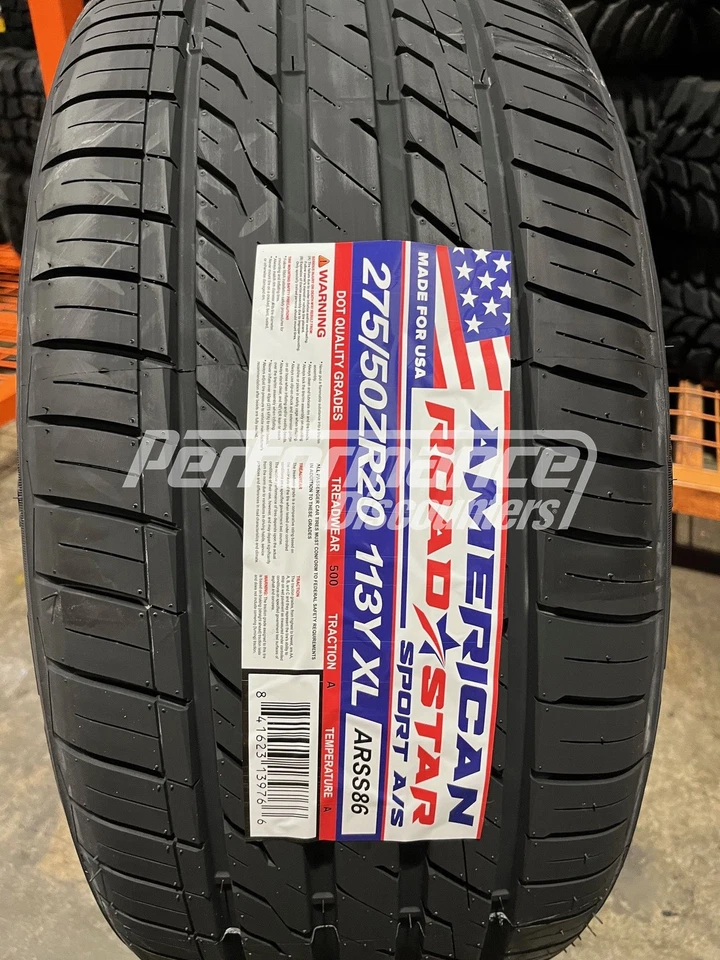 2 neumáticos nuevos American Roadstar Sport AS 275/50R20 113Y XL BSW 275 50 20 2755020 Foto 2 de 4