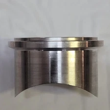 50mm BOV Turbo Blow Off Valve Weld-On Aluminum V-Band Flange For TiAL BV50 Q QR