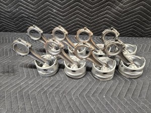 NOS Ford 302 5.0L Standard Bore Stock OEM Stock Factory Pistons and Rods SBF