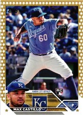 2023 Topps #251 Max Castillo Gold Star