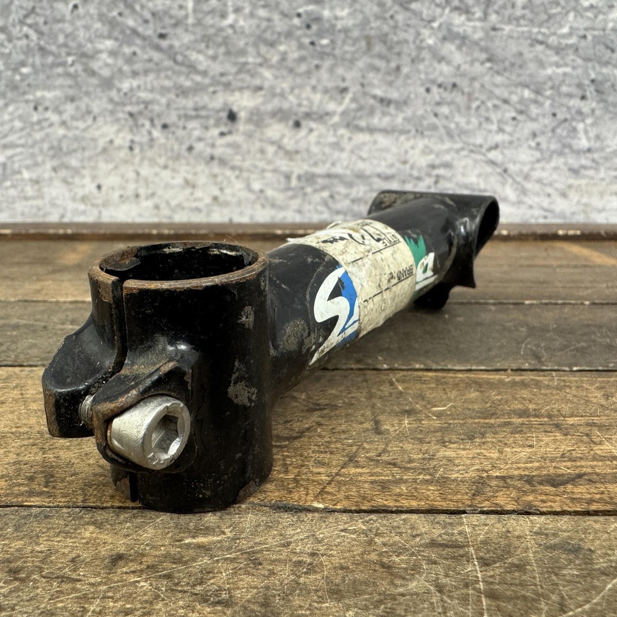 Vintage Salsa Bike Stem 1in Threadless 25.4 Clamp Black Steel 90s
